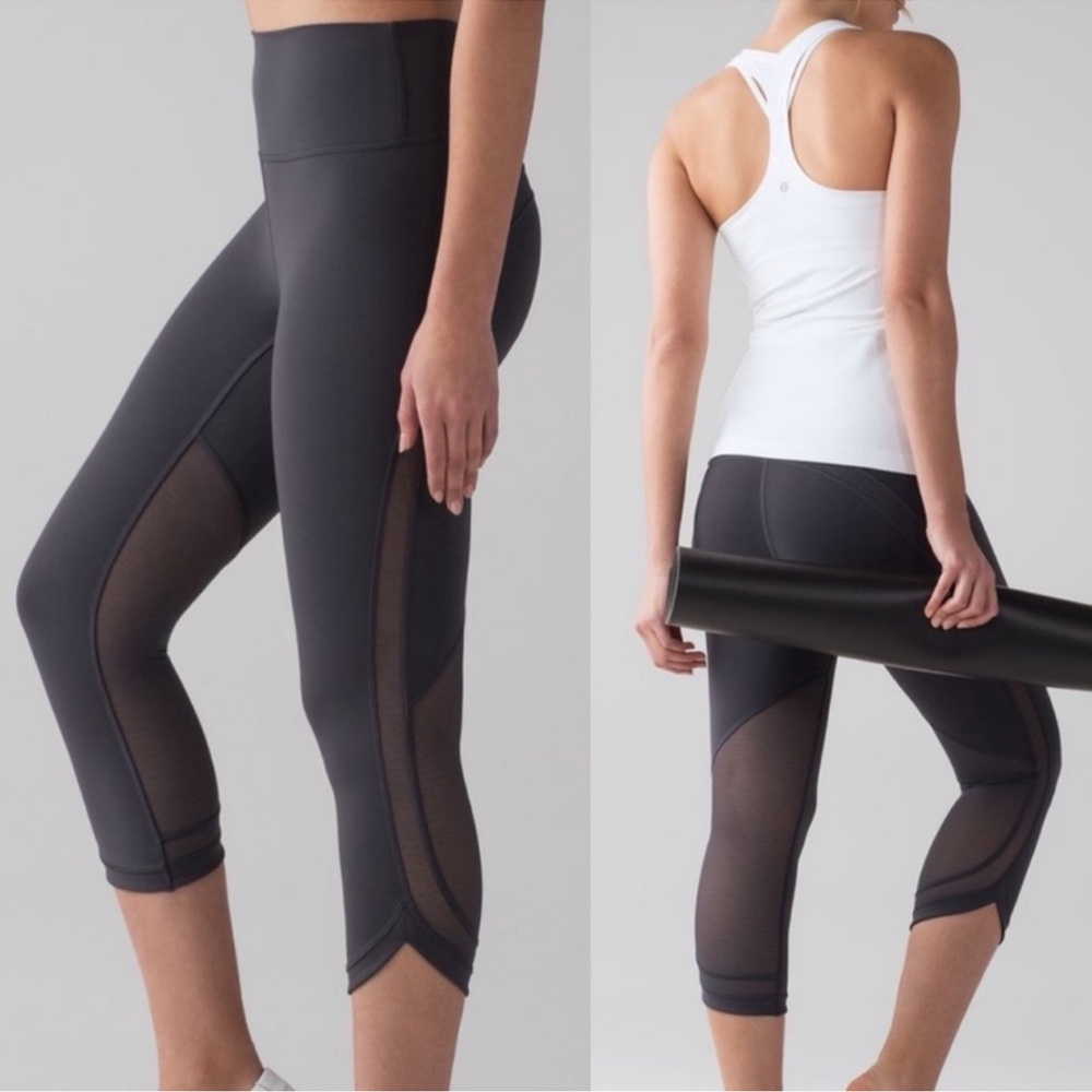 Lululemon Blue Tied Revitalize 21” Crop Legging 4